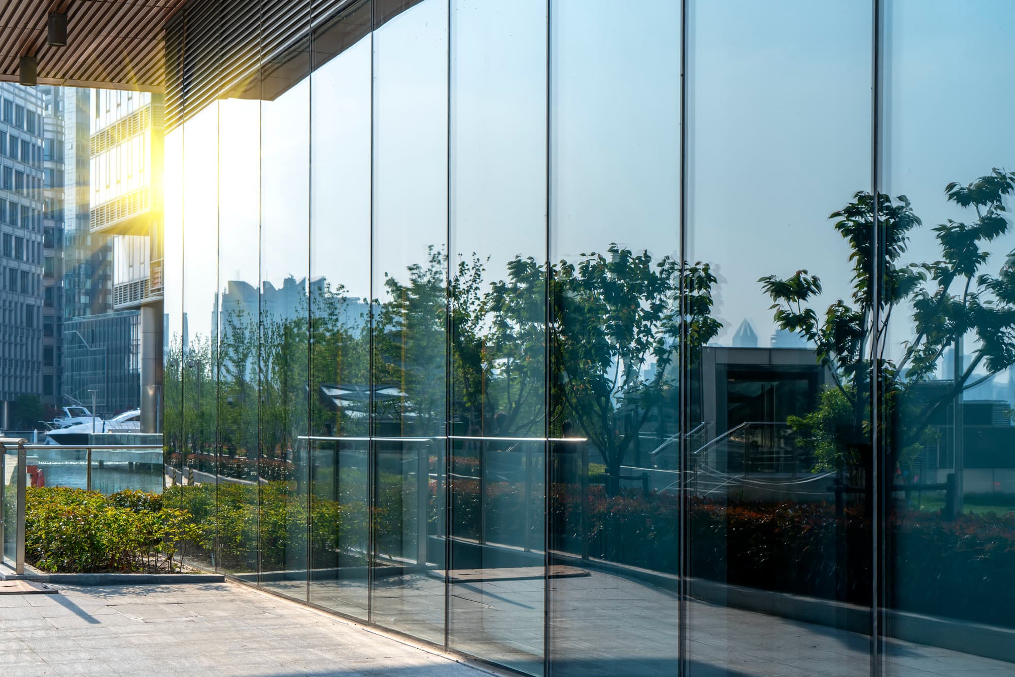 Frameless Glass Facades